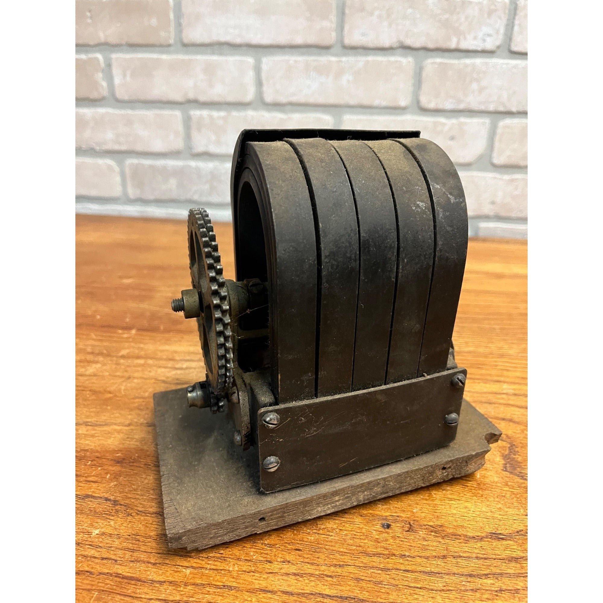 Antique 5 Bar Magneto For Telephone Hand Crank Generator Unmarked Vintage Phone