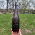 Pre Prohibition West Bend Lithia Company Beer Bottle Wisconsin WI Embossed