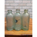 E.L. Husting Milwaukee Wisconsin Blob Top Hutchinson Soda Bottles Lot (3)