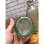 E.L. Husting Milwaukee Wisconsin Blob Top Hutchinson Soda Bottles Lot (3)