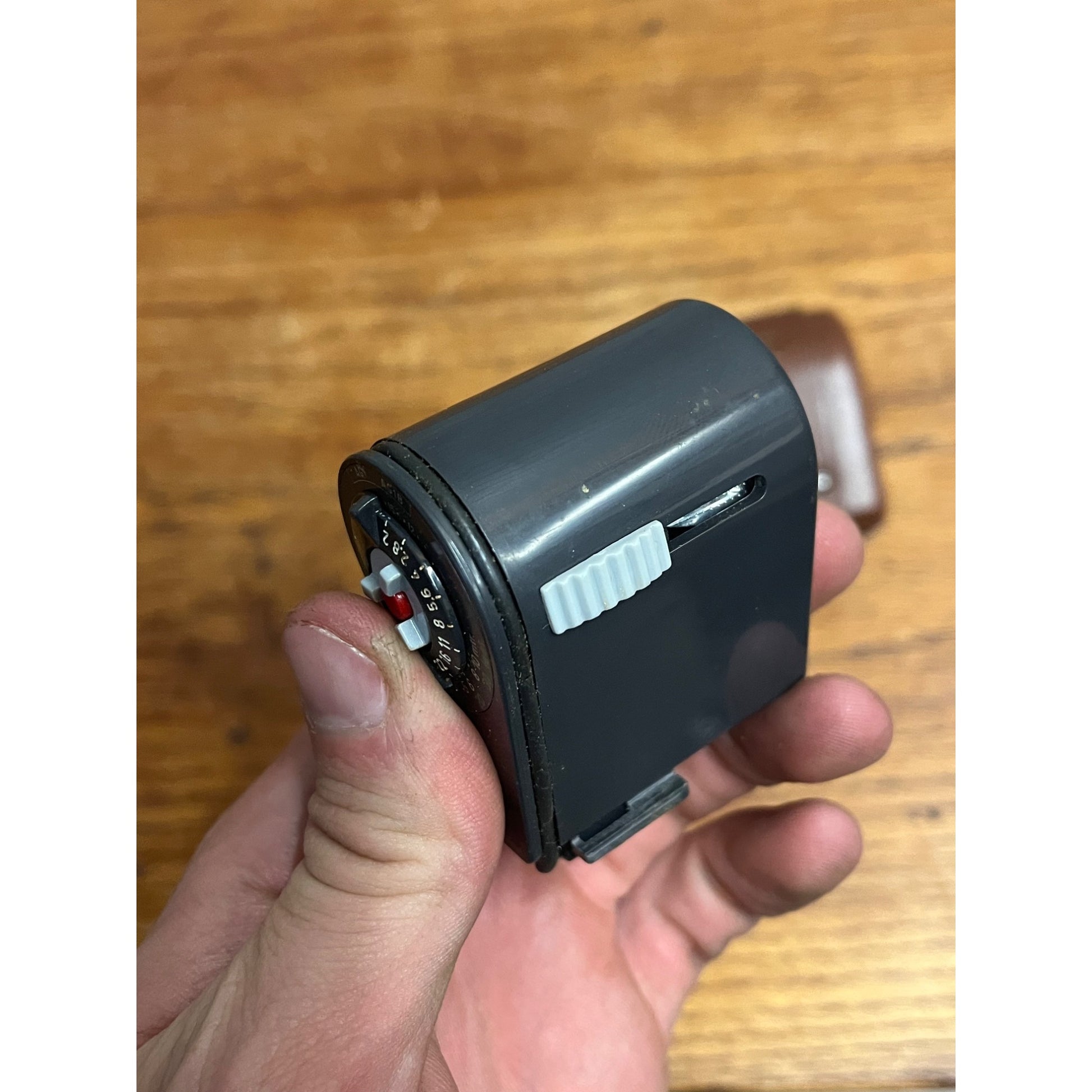 Vintage Agfa Tully Camera Flash W/ Leather Case Germany