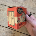 Vintage Cooper DeLuxe Oven Thermometer #24 w/ Original Box Made in USA