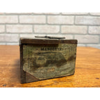 RARE Antique 19th c. Lovell Mascotte Mouse Trap Wood w/ Original Label Primitive