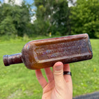 Large 1900s Antique Peptonoids Medicine Bottle. Yonkers N. Y. Arlington Chemical Co.