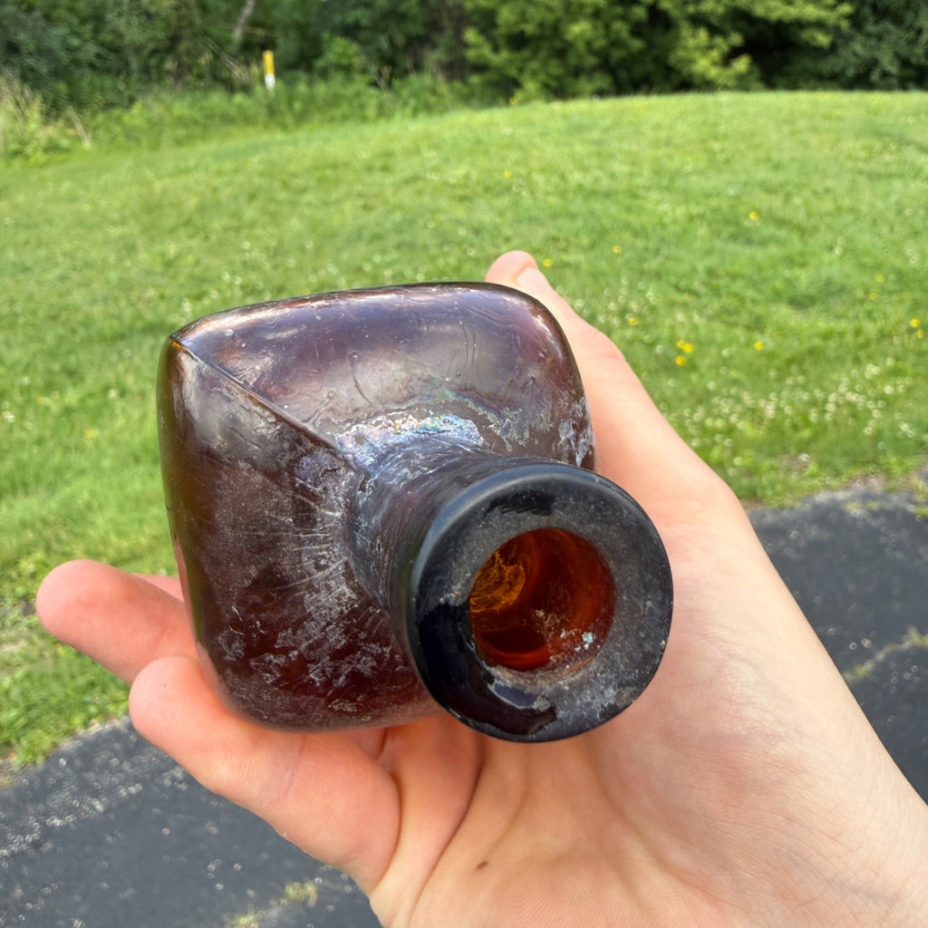 Large 1900s Antique Peptonoids Medicine Bottle. Yonkers N. Y. Arlington Chemical Co.