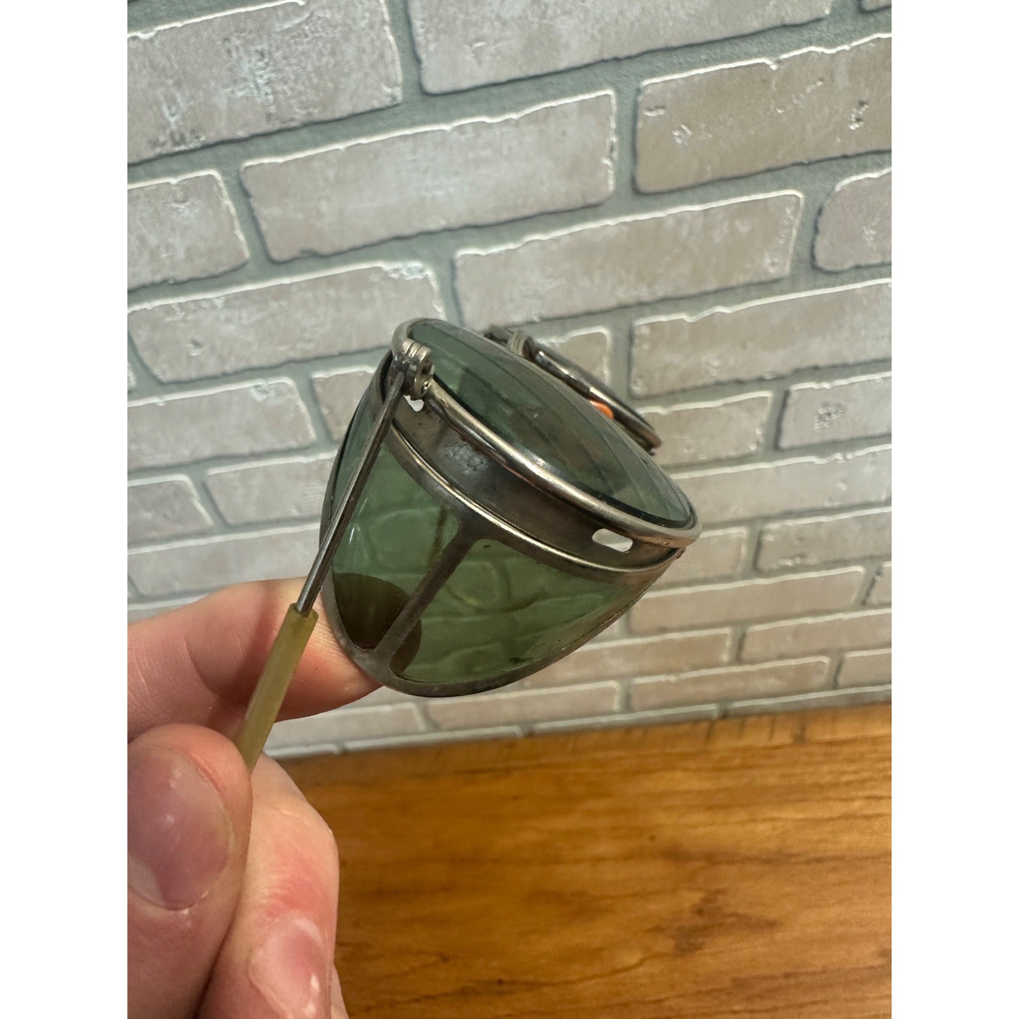 Vintage Fulvue AO-23 Green Motorcycle/Aviator Glasses Safety Goggles Steampunk