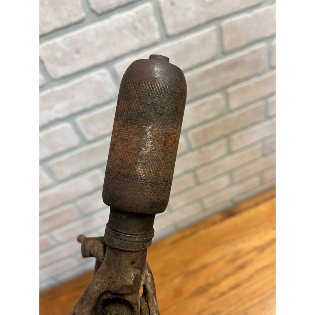 Rare Antique Brace Drill Chuck Attachment Adjustable Angle Tool Unbranded Tool