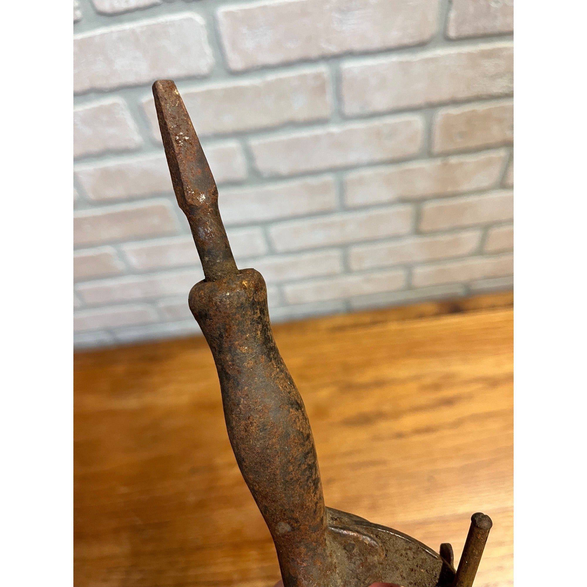 Rare Antique Brace Drill Chuck Attachment Adjustable Angle Tool Unbranded Tool