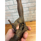 Rare Antique Brace Drill Chuck Attachment Adjustable Angle Tool Unbranded Tool
