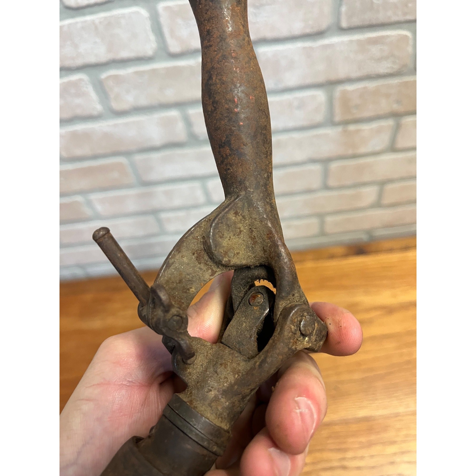 Rare Antique Brace Drill Chuck Attachment Adjustable Angle Tool Unbranded Tool