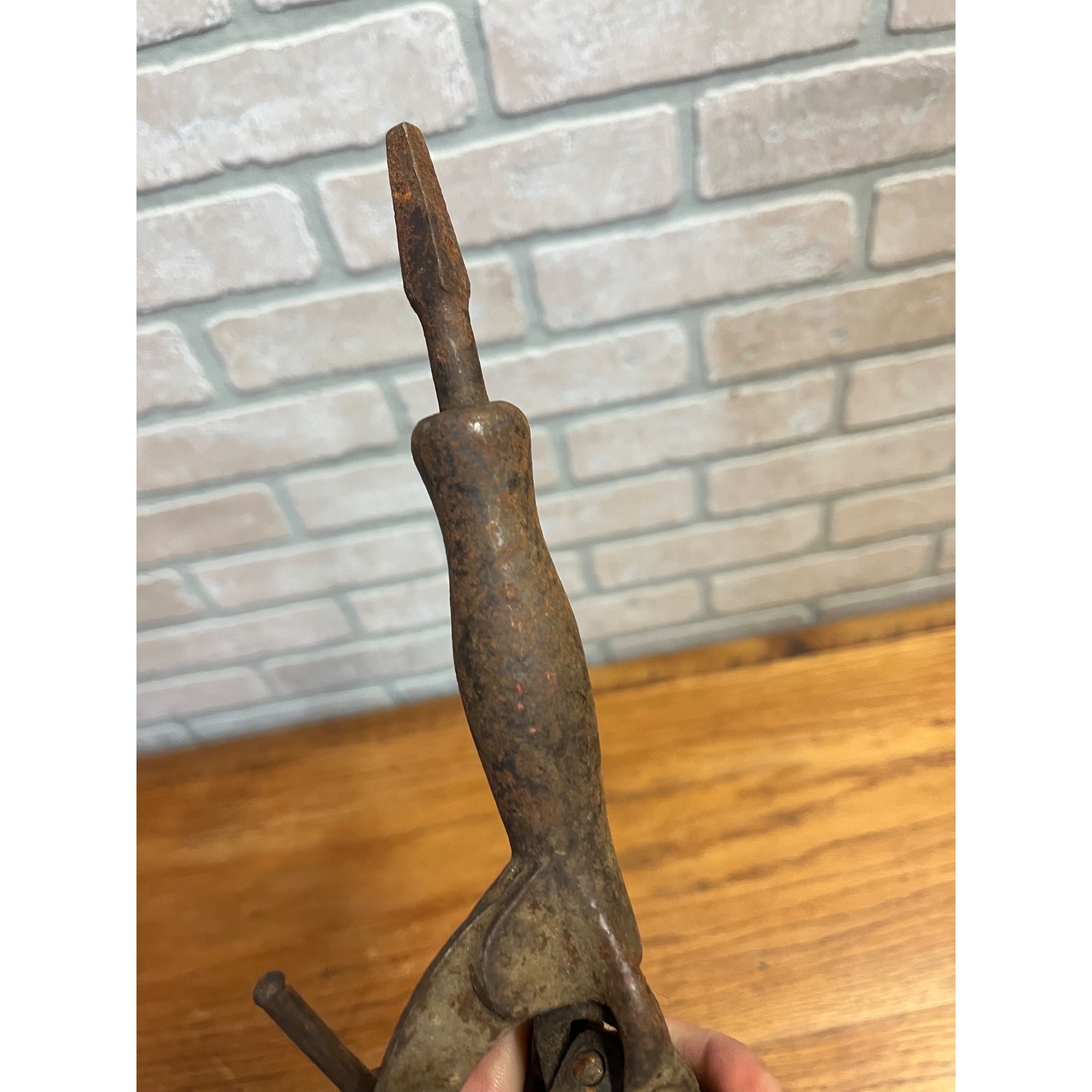 Rare Antique Brace Drill Chuck Attachment Adjustable Angle Tool Unbranded Tool