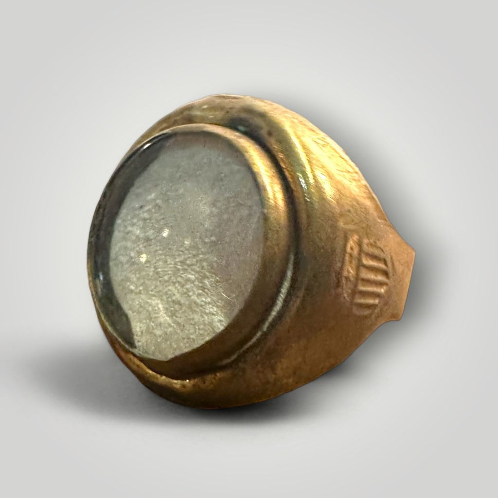 RARE 1940'S ROGER WILCO MAGNI-RAY RING POWERHOUSE CANDY PREMIUM