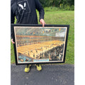 1909 National Bowling Association International Tournament - Framed Reproduction Print  - Madison Square Garden, New York