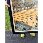 1909 National Bowling Association International Tournament - Framed Reproduction Print  - Madison Square Garden, New York