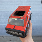 Vintage 1980s A.J Foyt Racing Team Tonka Metal Truck Pressed Steel & Plastic