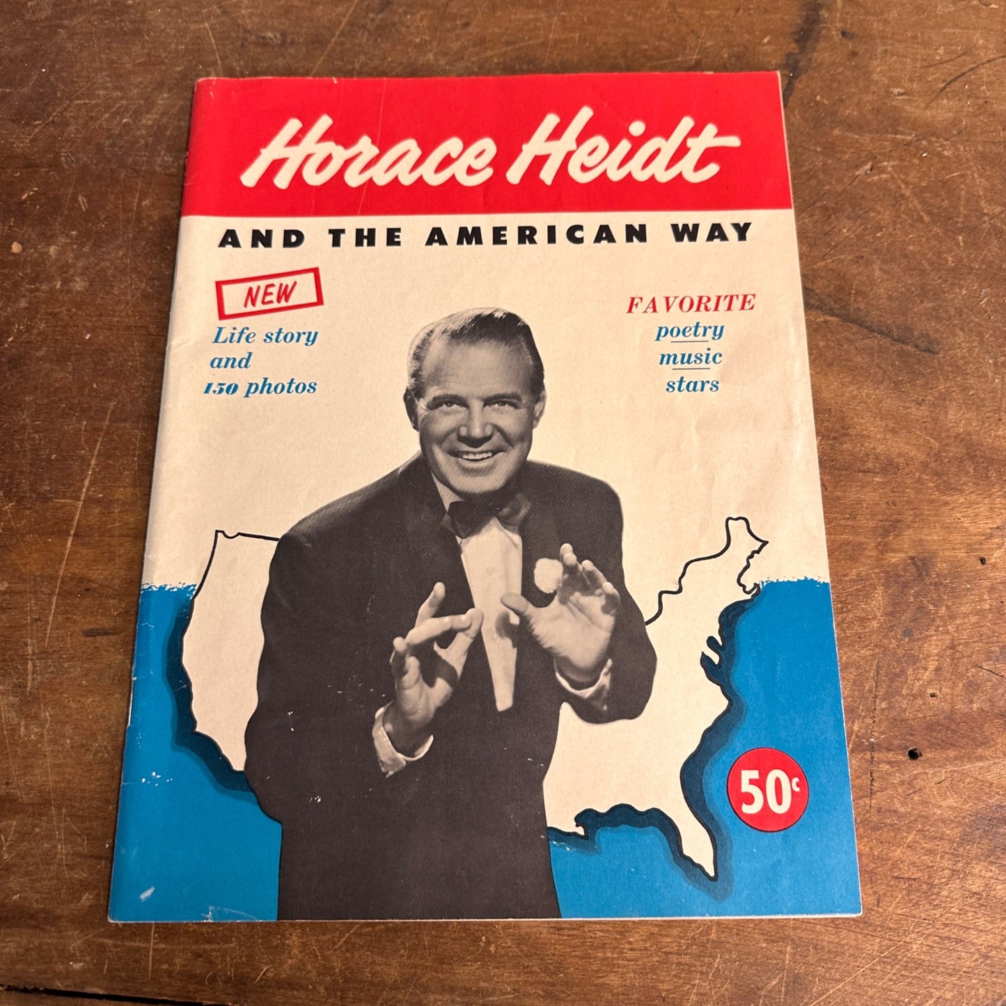 Vintage Horace Heidt and the American Way Life Story Booklet (1955)