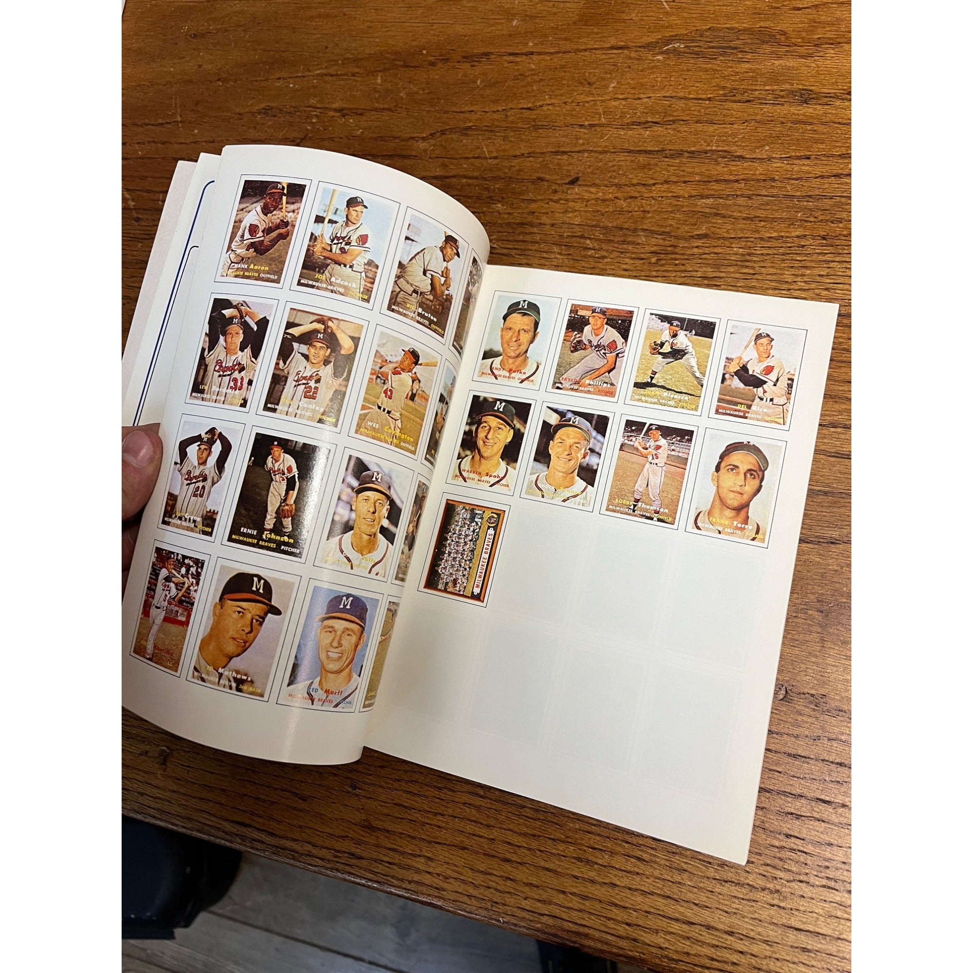 1987 Topps/Surf Book Baseball Cards ATLANTA BRAVES (MLB) 1952 to 1986