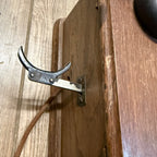 Antique Oak  Wall Mount Telephone