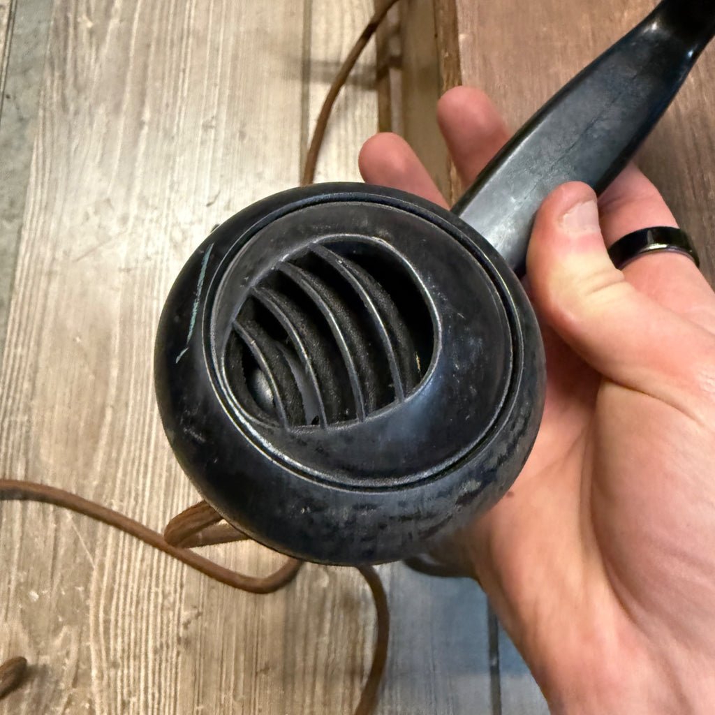 Antique Oak  Wall Mount Telephone