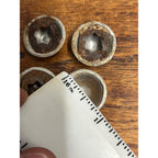 Doepke Adams Toy Road Grader Parts Wheel Caps Set of Four Original