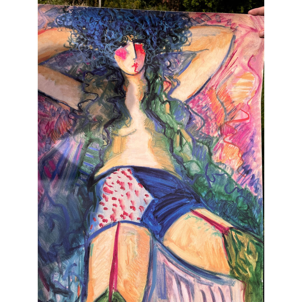 Barbara A. Wood Lady of Night Print/poster -Signed - Garret Gallery
