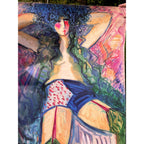 Barbara A. Wood Lady of Night Print/poster -Signed - Garret Gallery