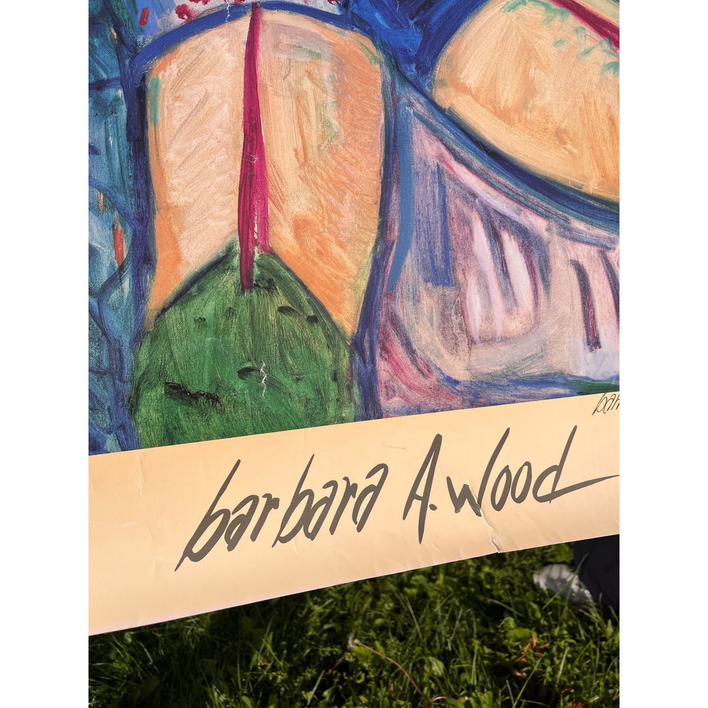 Barbara A. Wood Lady of Night Print/poster -Signed - Garret Gallery