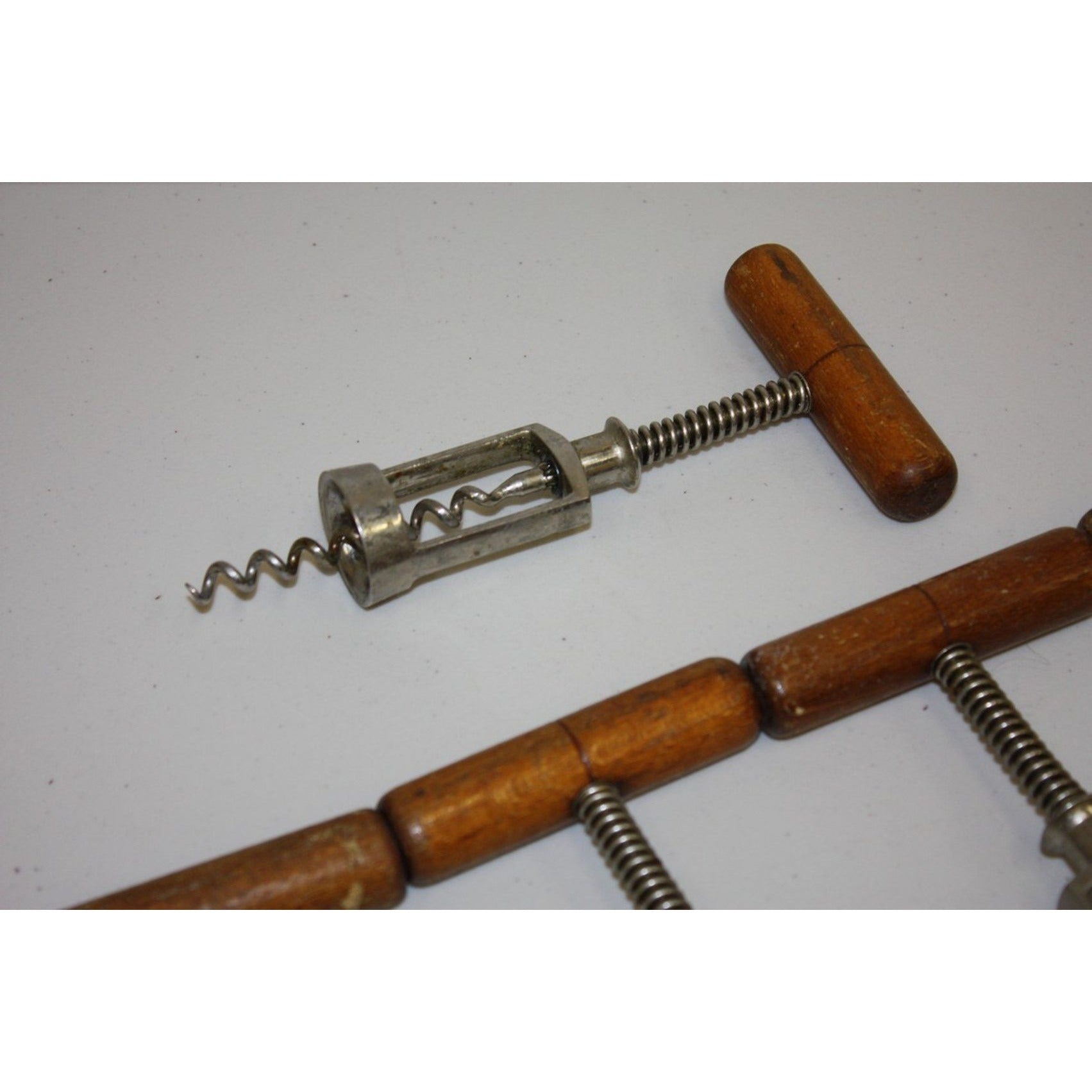 Vintage Wooden Handle The Christian Bros. Germany Corkscrew Wine Openers Lot (9)