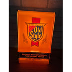 Vintage 1984 Heilman's Old Style Beer Lighted Bar Sign Wisconsin