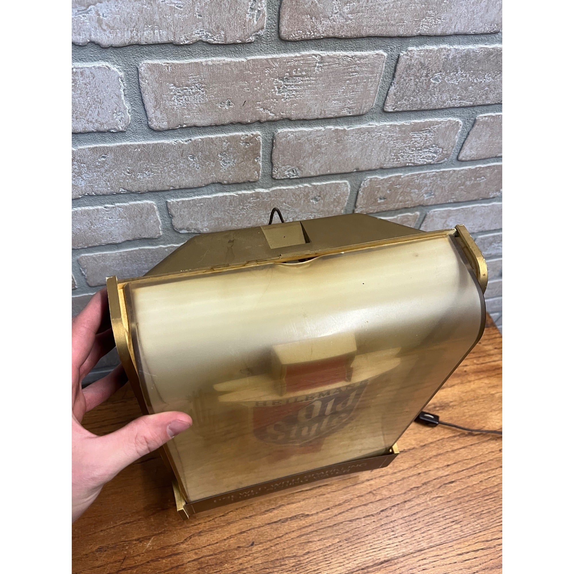 Vintage 1984 Heilman's Old Style Beer Lighted Bar Sign Wisconsin