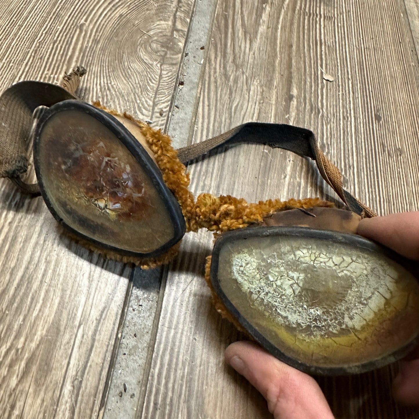 Antique Huge Lot (7) 1920s-30s Motorcycle Riding Glasses Goggles