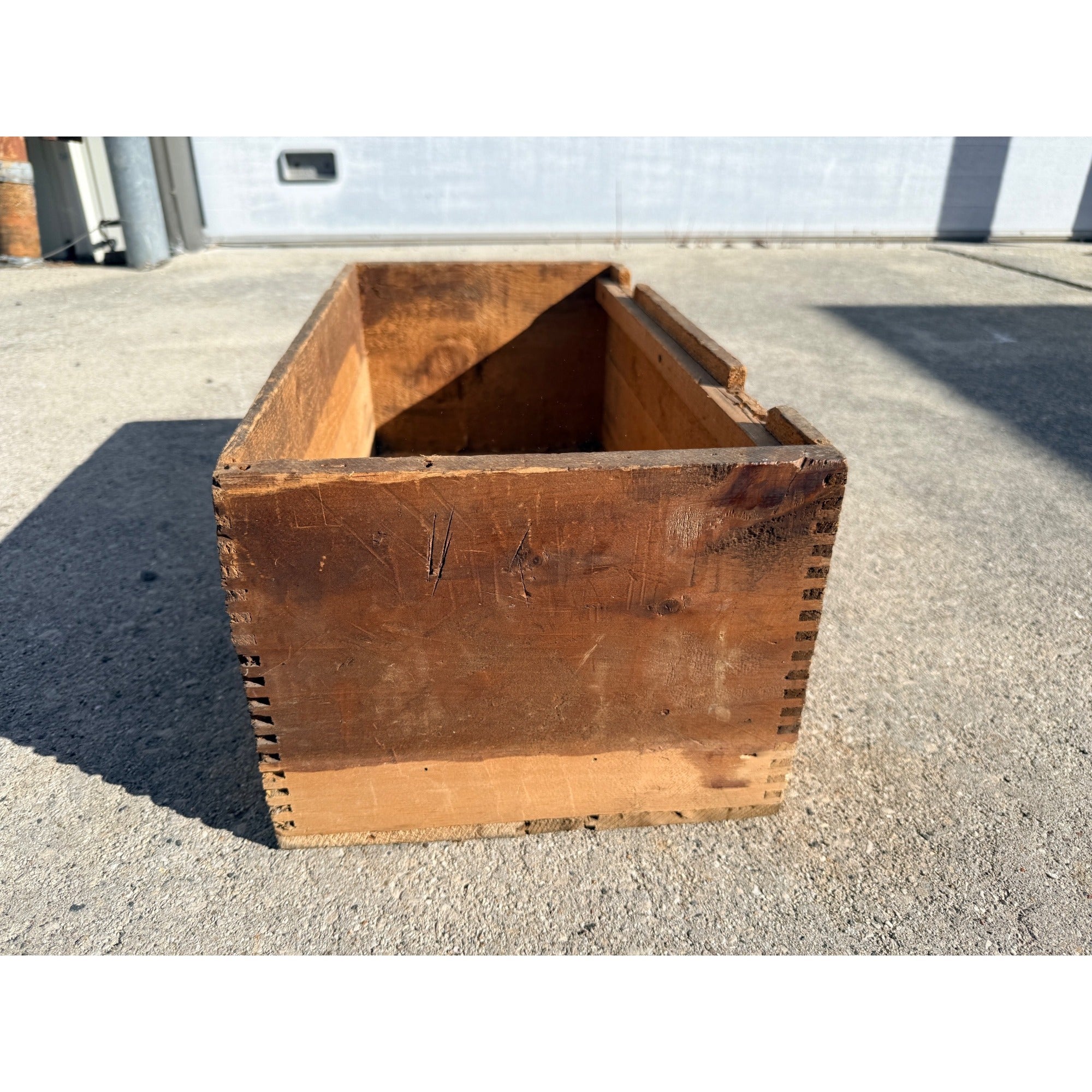 Vintage Pratt & Lamberts Star Brand Varnished Wooden Crate Box Rustic Decor