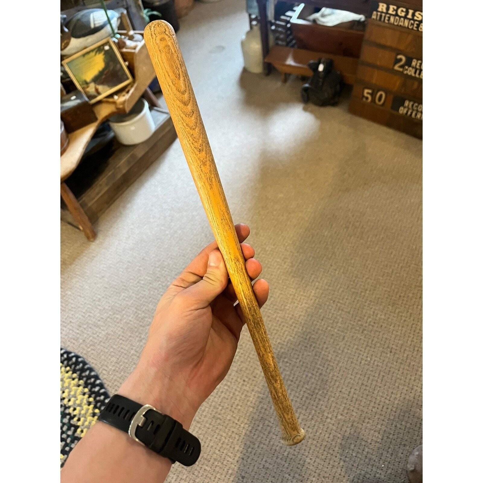 Vintage 1975 Louisville Slugger ASA Slowpitch Softball Mini Souvenir 16" Bat