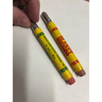 Vintage (2) Blaney Seeds & Farmers Union Co-Op Farm Advertising Bullet Pencils