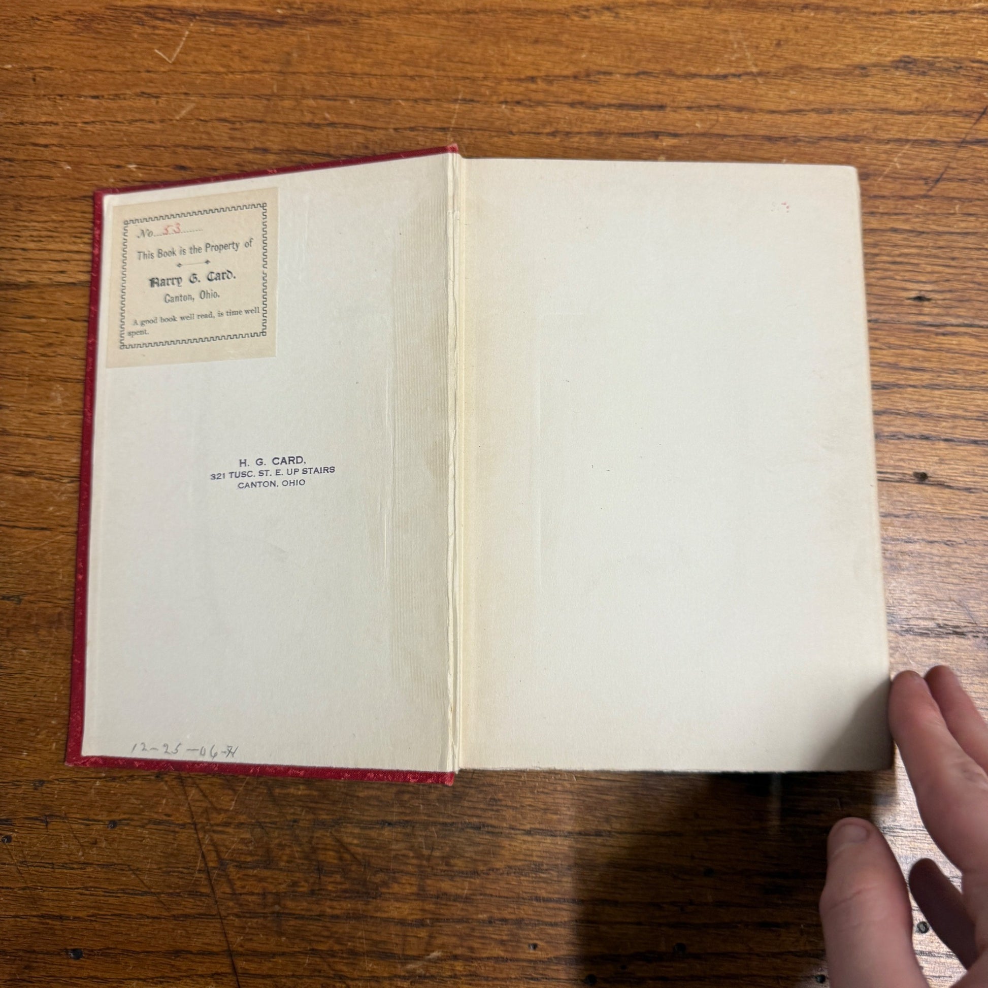 Dri & I Irving Bacheller Ornate Victorian Book Hardcover 1902