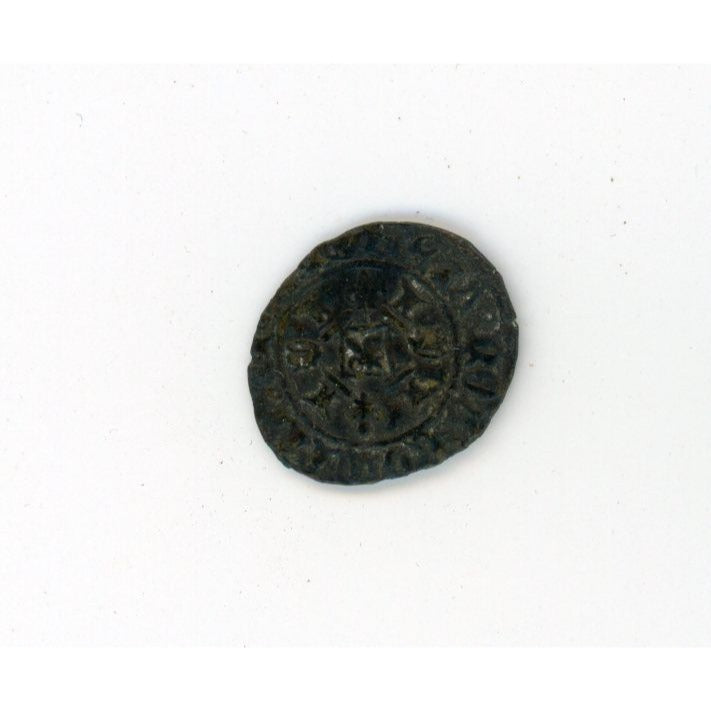 ANCIENT FLANDERS BELGIUM PHILLIPPE 1/4 PLAQUE COIN SCARCE 1430-1467 AD