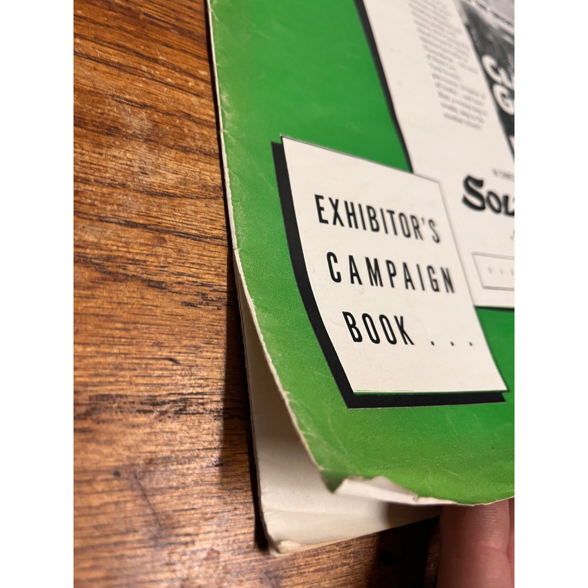 Soldier of Fortune Clark Gable Susan Hayward Exhibitor's Campaign Book Pressbook