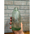 Antique 1900s Aqua Hutchinson Ben Kornburger & Bro Soda Bottle Milwaukee Wis
