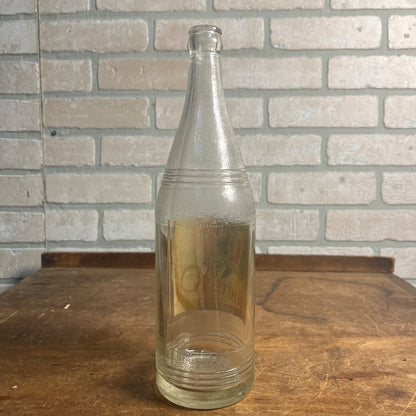 Vintage Life Beverage Co. Cedar Rapids Iowa 1 Pint 10oz Soda Glass Bottle Label