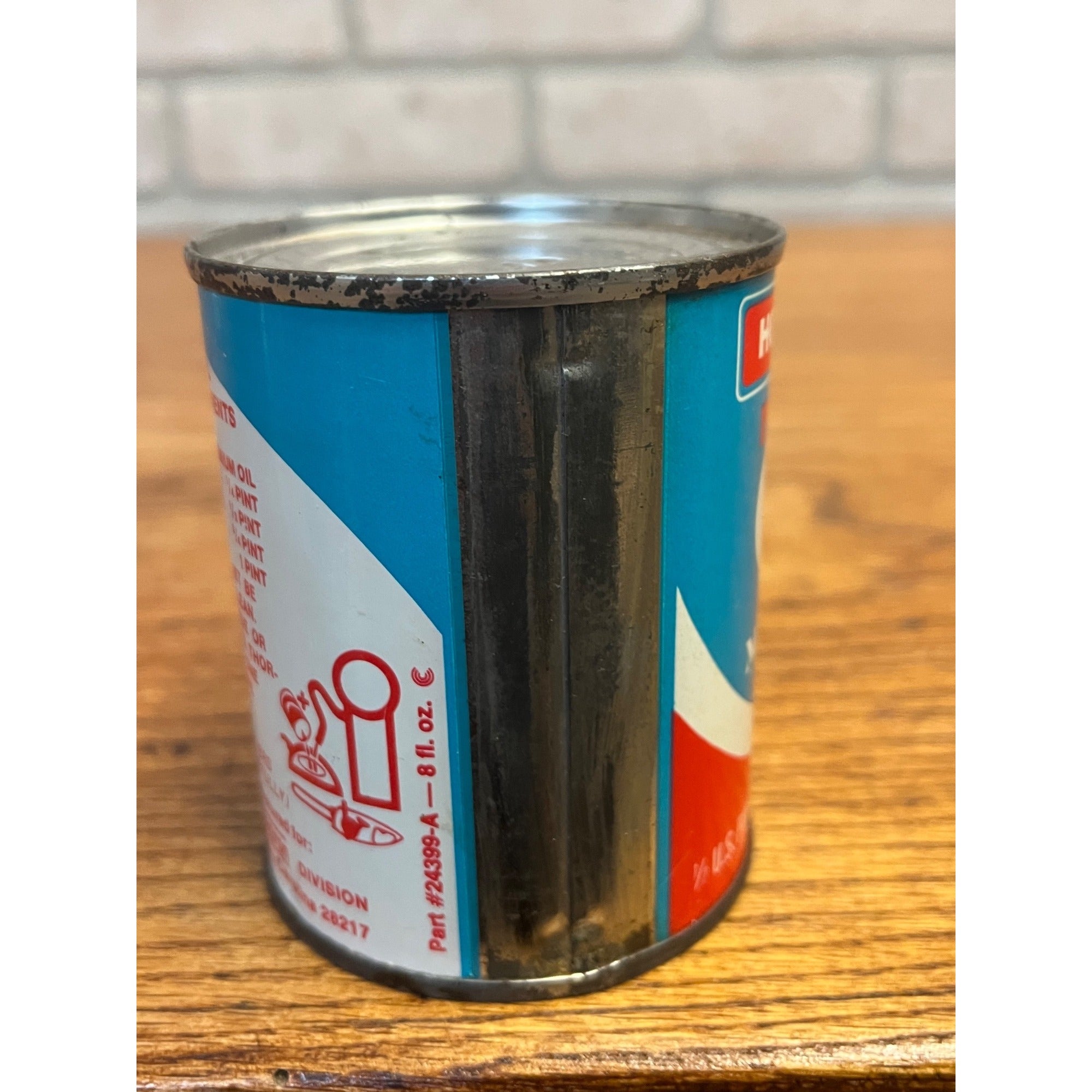 Vintage Homelite Premium 2-Cycle Motor Oil Half-Pint Tin Can SAE 40 Charlotte, North Carolina