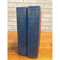 1949 The Outline of History Volumes I and II By H.G. Wells Hardcover Book Vintage Antique