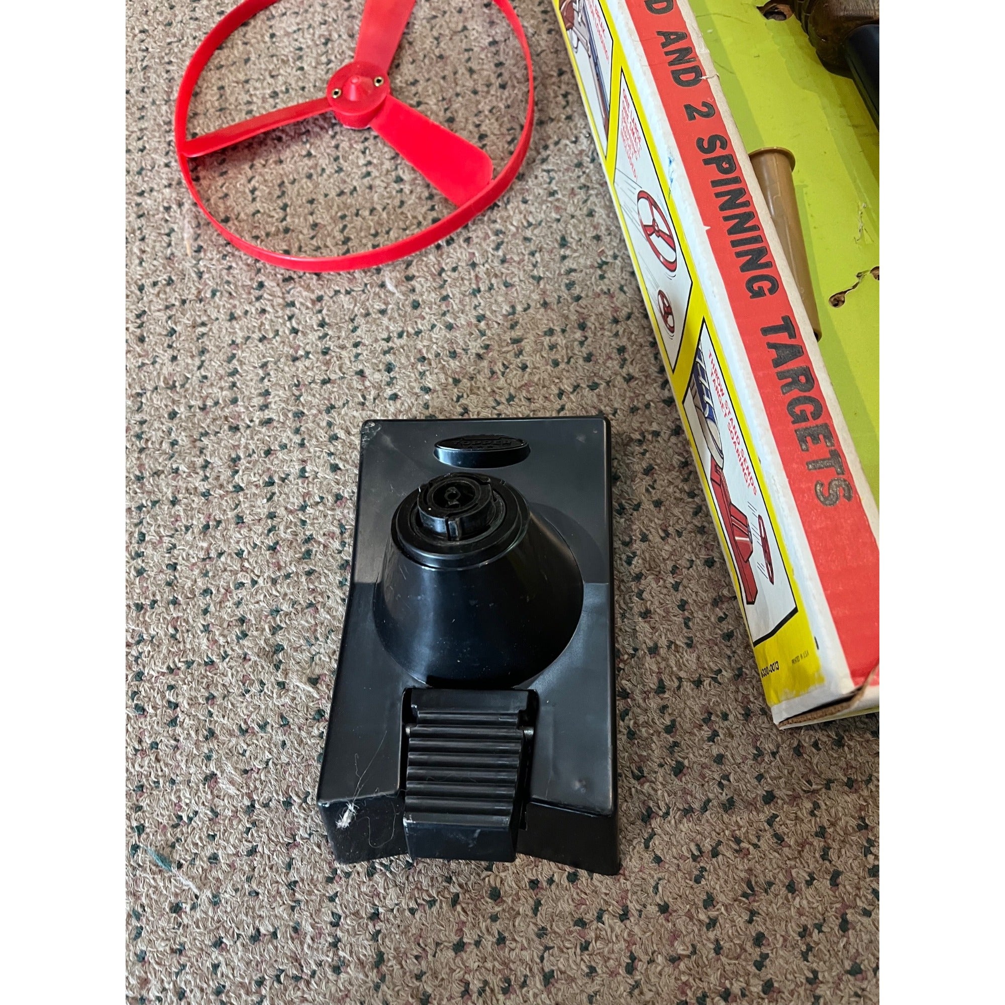 Vintage Topper Toy Johnny Eagle Skeet Shooter Break Barrel Toy with Box