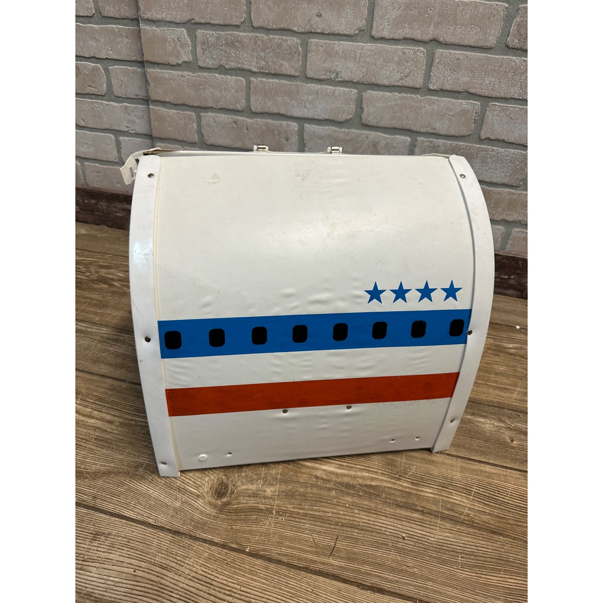 VINTAGE BARBIE FRIEND SHIP AIRPLANE CASE 1970S MATTEL #8639 UNITED AIRLINES