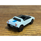 Vintage 1969 Hot Wheels Redline Jack Rabbit Special White Blue Stripe US  CLEAN