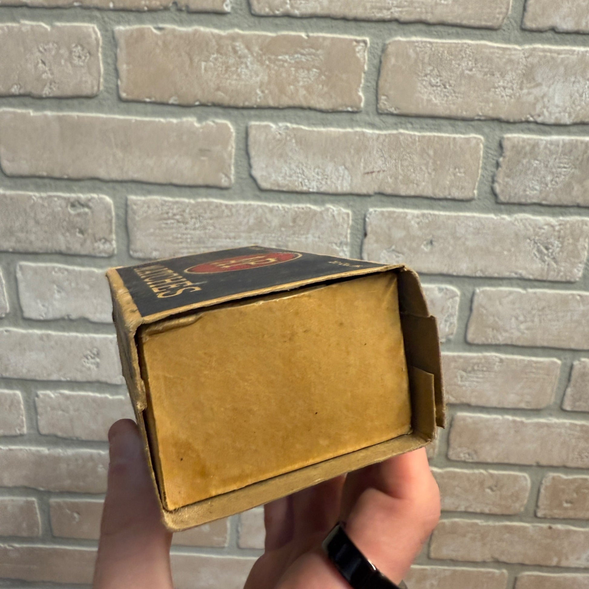 Vintage A&P Groceries Advertising Match Box w/ Matches Grocery Decor