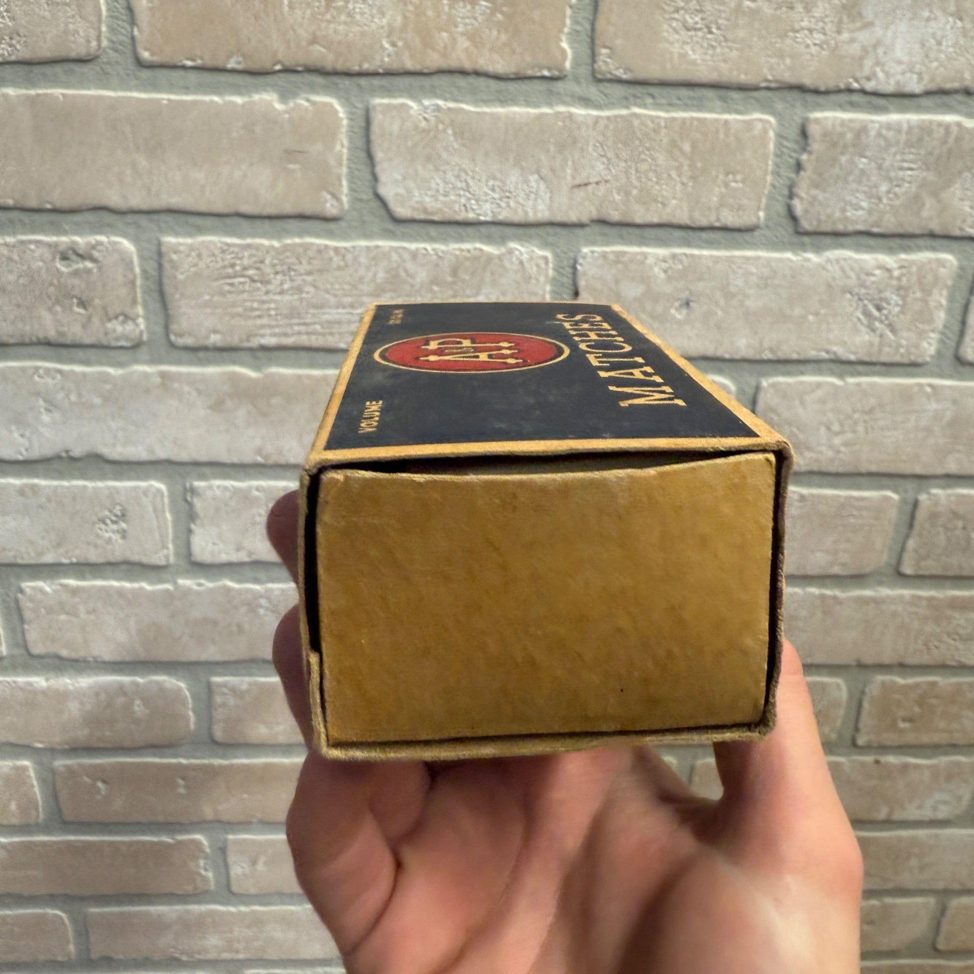 Vintage A&P Groceries Advertising Match Box w/ Matches Grocery Decor