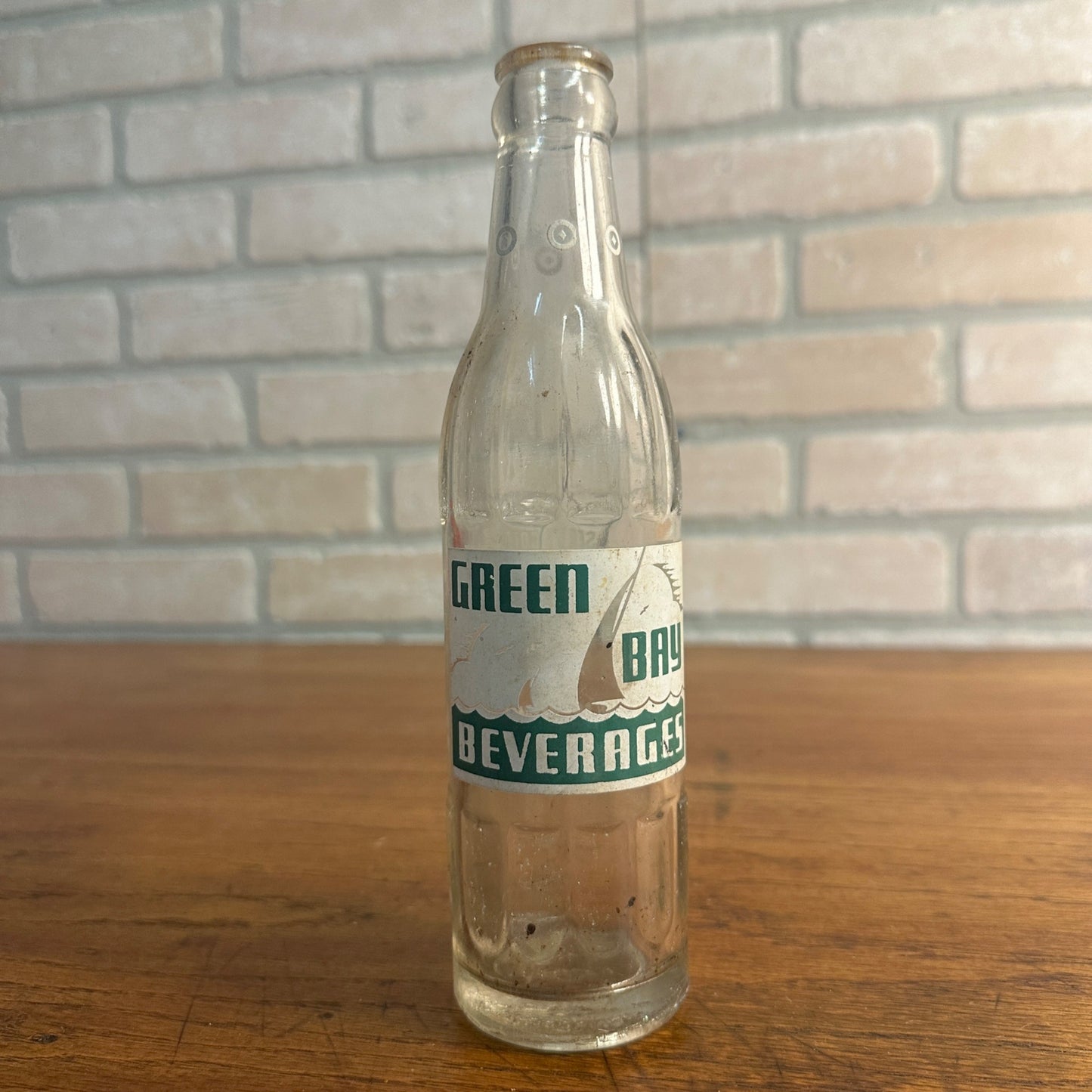 Green Bay Beverage Vintage 7-ounce ACL Soda Pop Bottle Green Bay Wisconsin