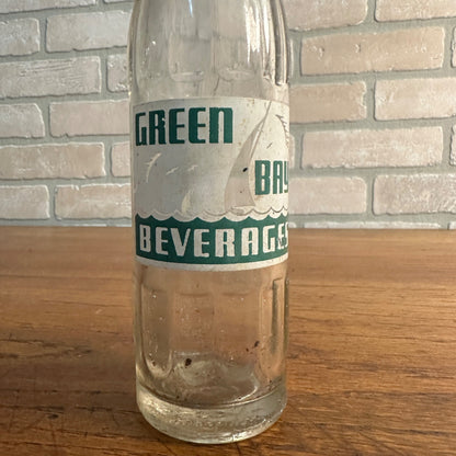 Green Bay Beverage Vintage 7-ounce ACL Soda Pop Bottle Green Bay Wisconsin