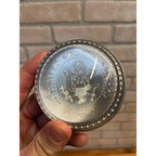 Vintage Salisbury Pewter Images of America - American Seal Eagle - Paperweight