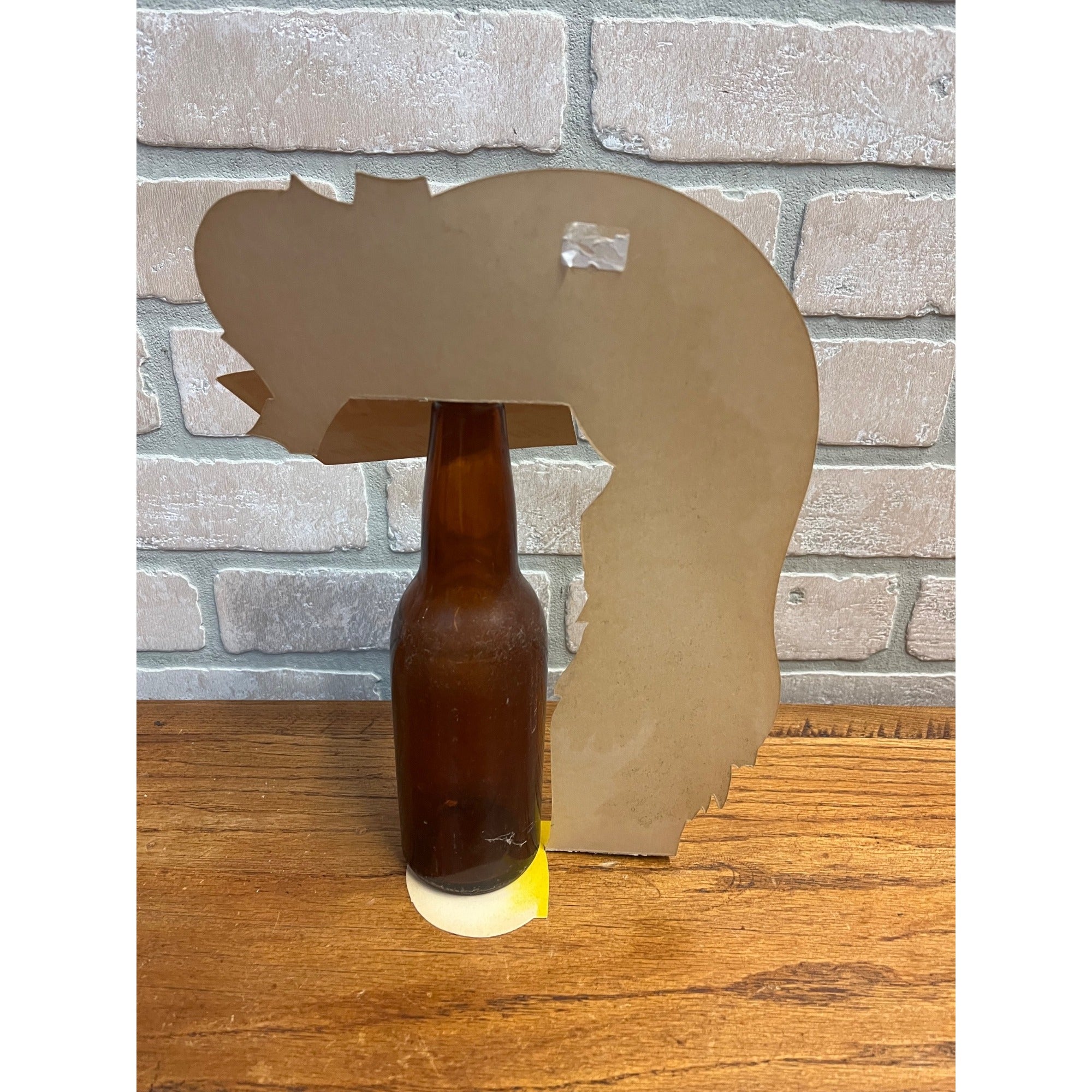 Vintage Walter's Brewing Co. Holiday Beer Advertising Sign Display Eau Claire WI